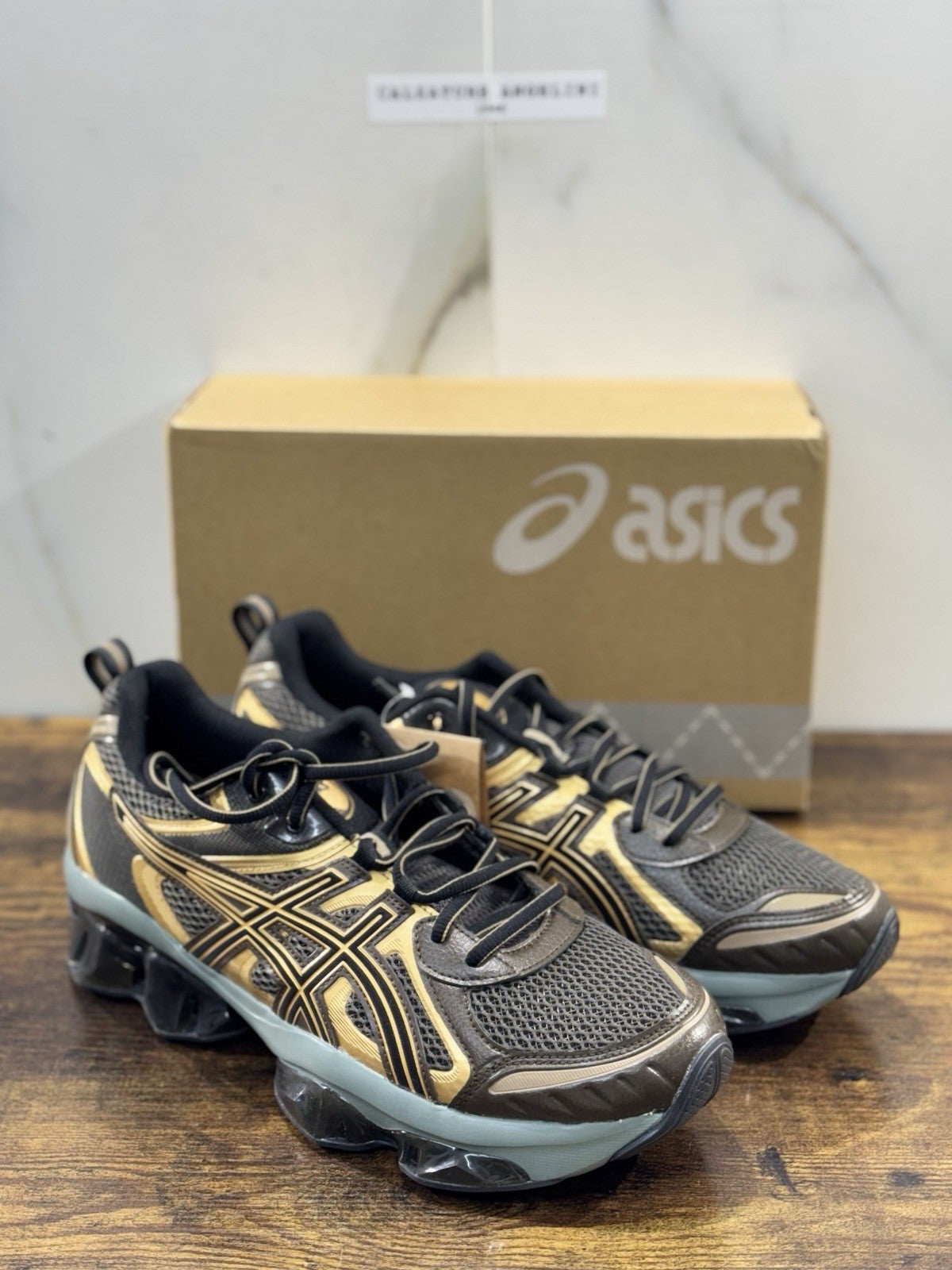 Asics Gel Quantum Kinetic Black    Casual Asics Uomo 46