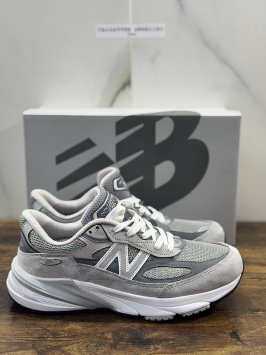New Balance 990 Made In Usa Limited Edition 100% Leather Iconic Grey  Icon 41.5