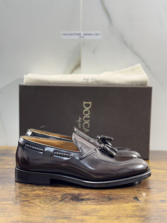 Doucal’s Scarpa Uomo Mocassino Nappine Marrone   Luxury Men Doucal’s Shoes 44