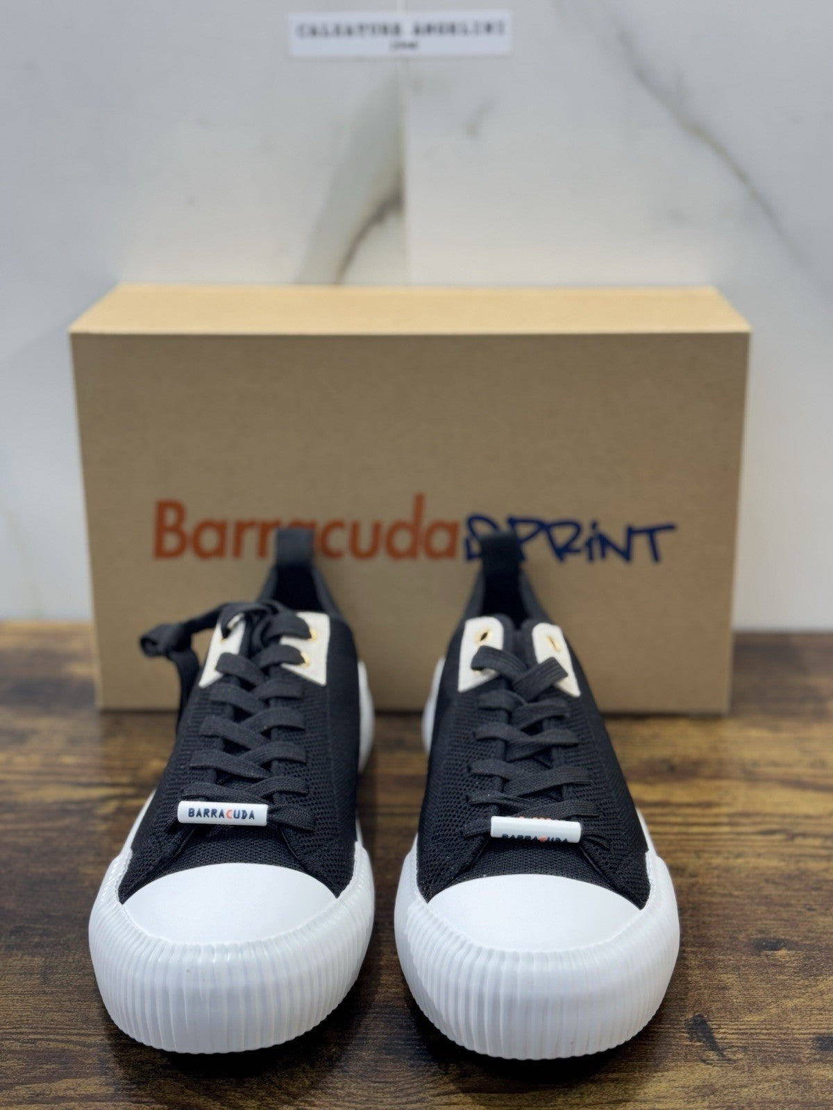 Barracuda Sneaker Sprint In Tela Nero    Casual Uomo 44