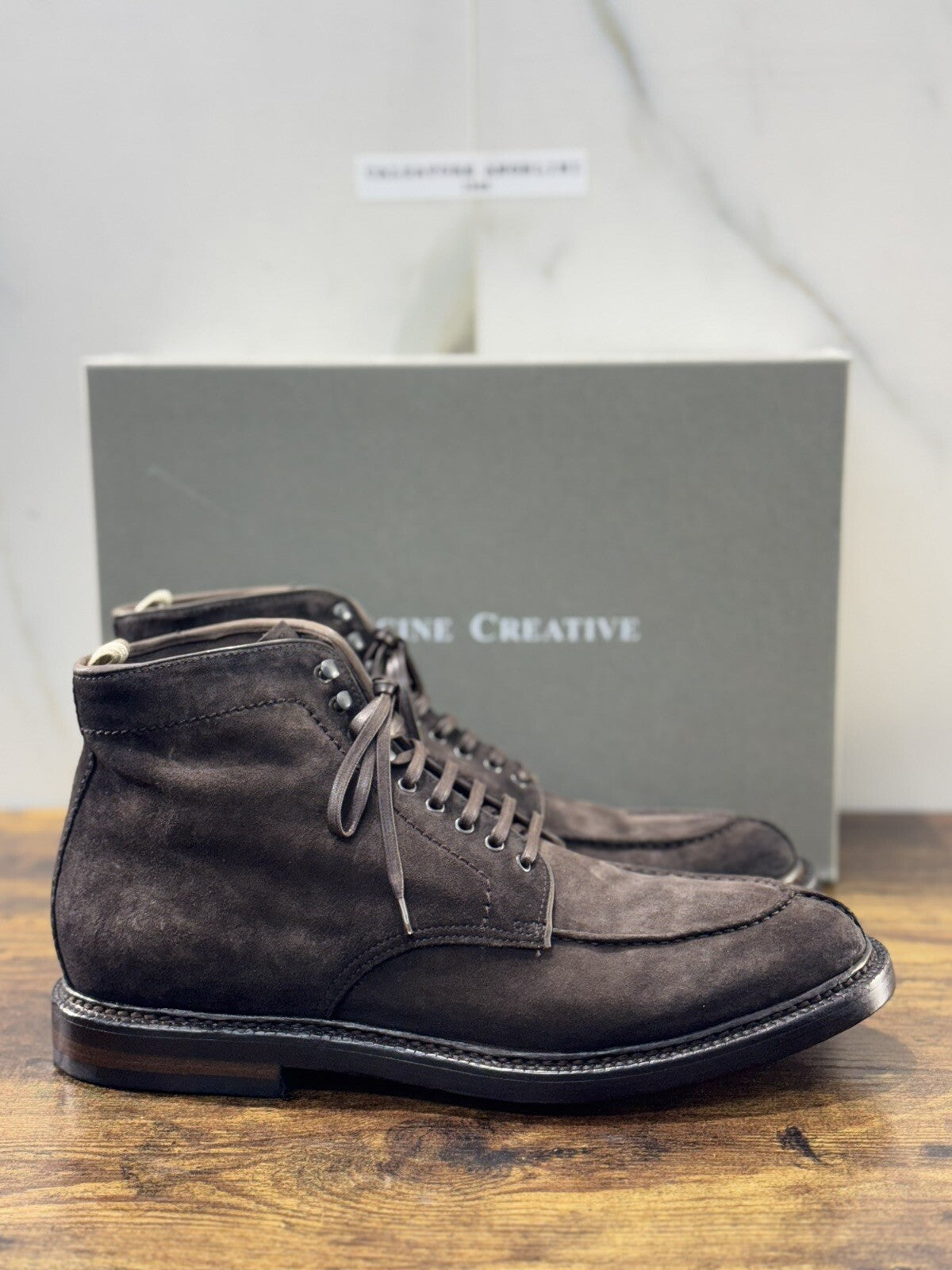 Officine Creative Polacco  Uomo Stanford  Pelle Suede   Luxury Men Boot 44