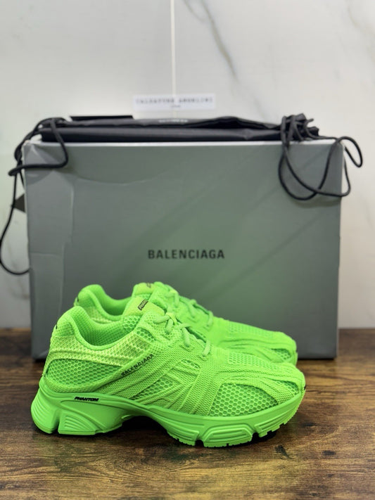 Balenciaga Phantom Sneaker Fluo Green Luxury Balenciaga Uomo 41