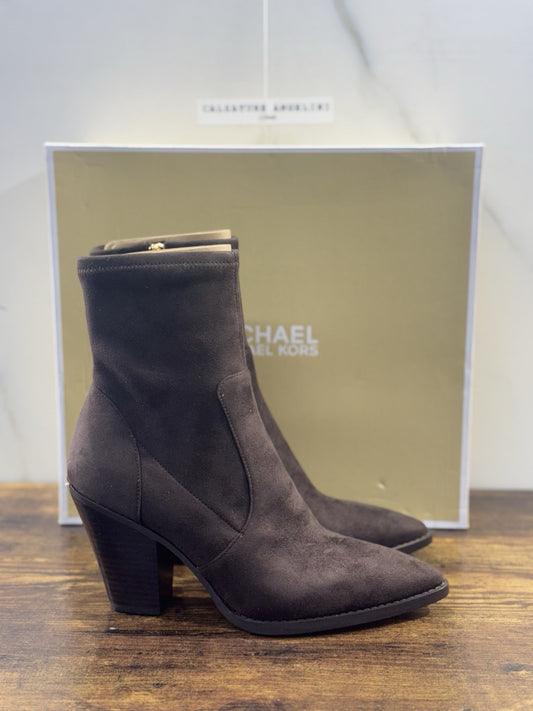 Michael Kors Texano Dover Donna Pelle Suede Marrone  Casual Texano Donna 37.5