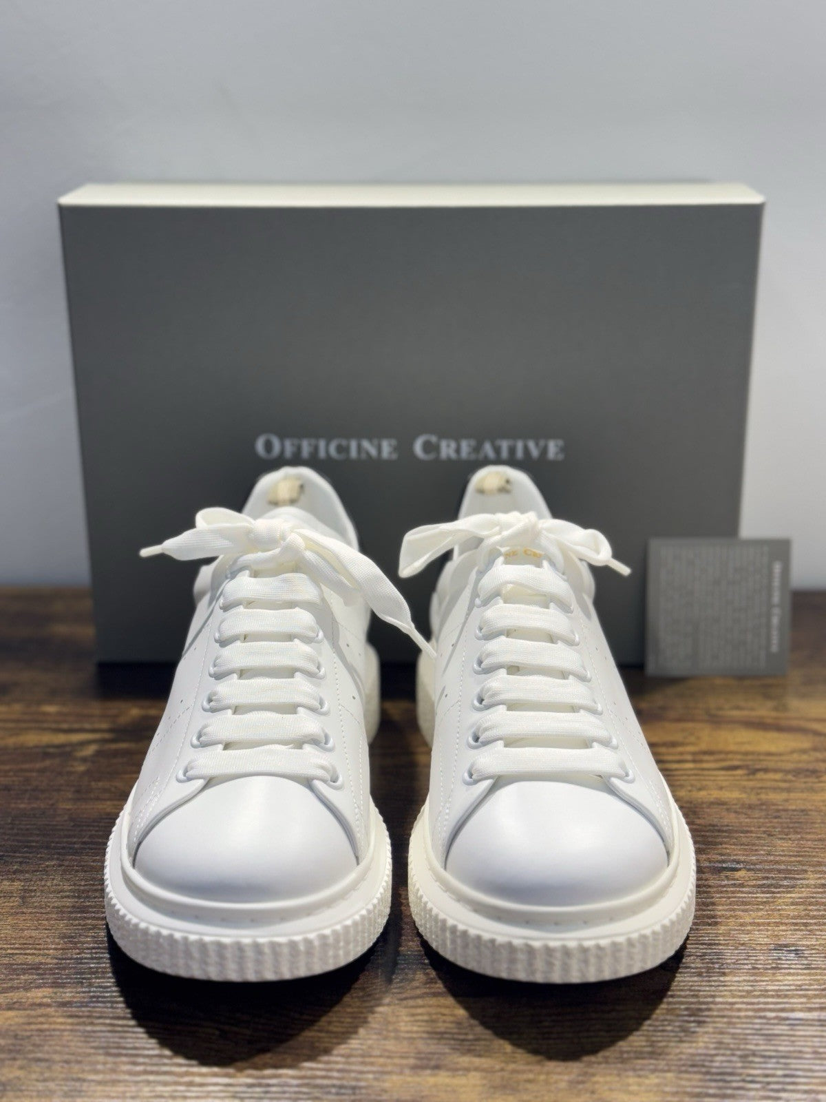 Officine Creative Sneaker Krace Pelle  Handmade In Italy Casual Luxury Uomo 42