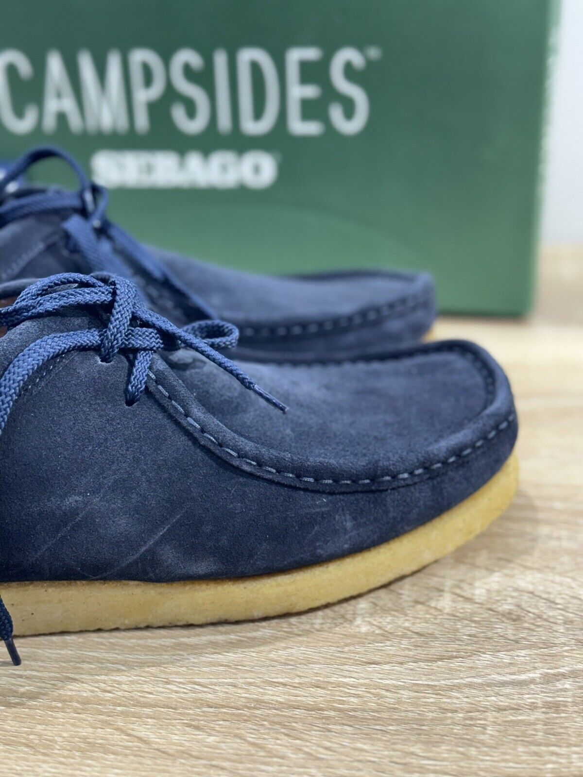 Sebago Koala Scarpa Uomo Suede Blu  Casual Sebago Icon Koala 42