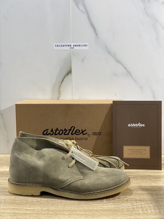 Astorflex Polacchino Uomo Driftflex Suede Stone Para Natural 44