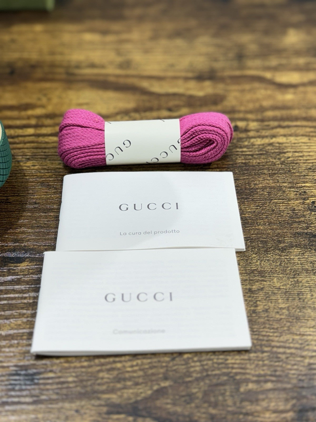 Gucci Screener Sneaker Pelle Rosa Luxury Gucci Shoes Donna 41.5