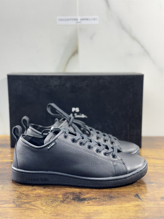 Paul Smith Sneaker Uomo Miyata Pelle Nera Casual Luxury Men Shoe 40