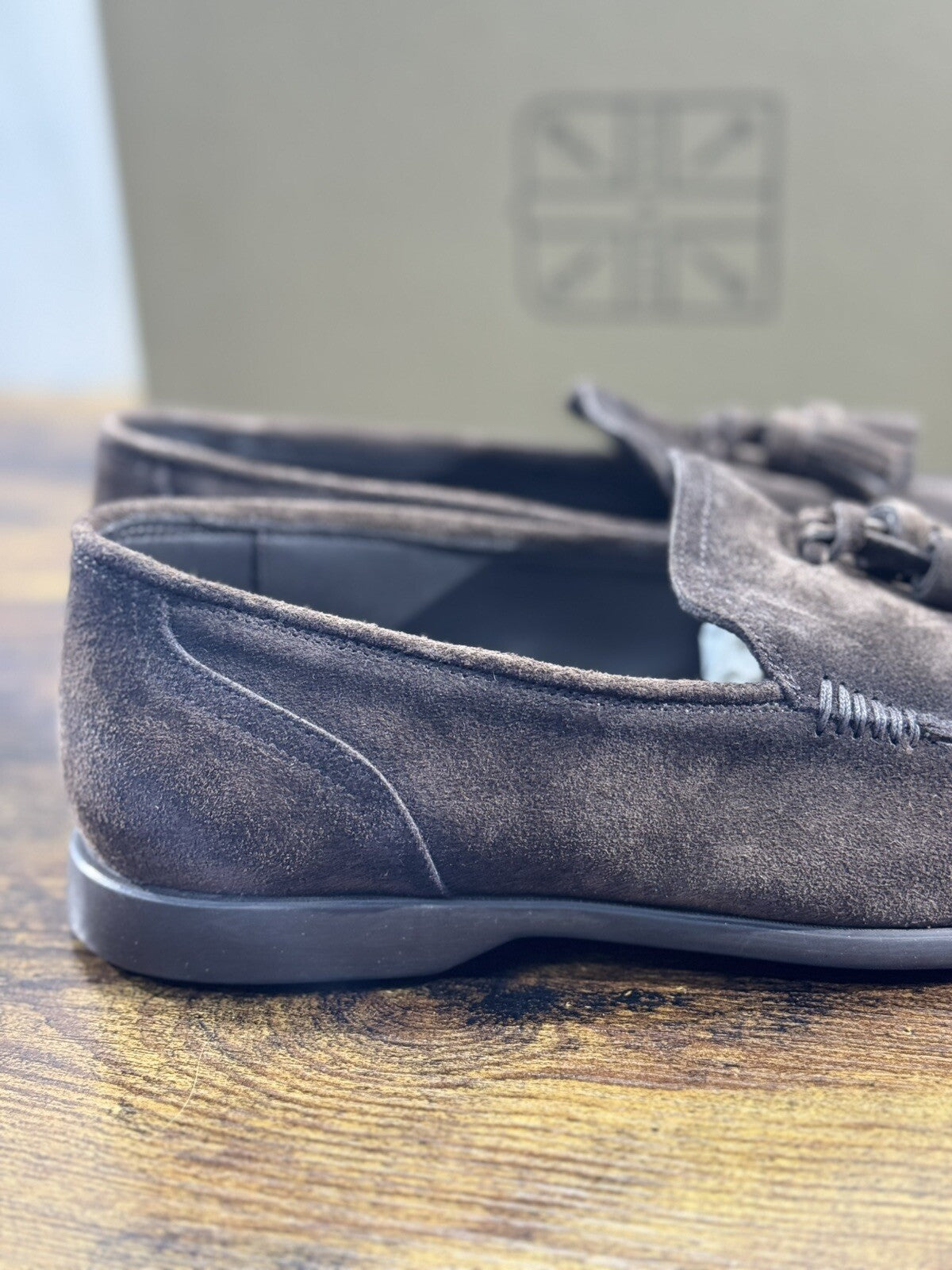 Pantanetti Mocassino  Uomo Nappine  Luxury Handmade Pantanetti Men Shoes 43