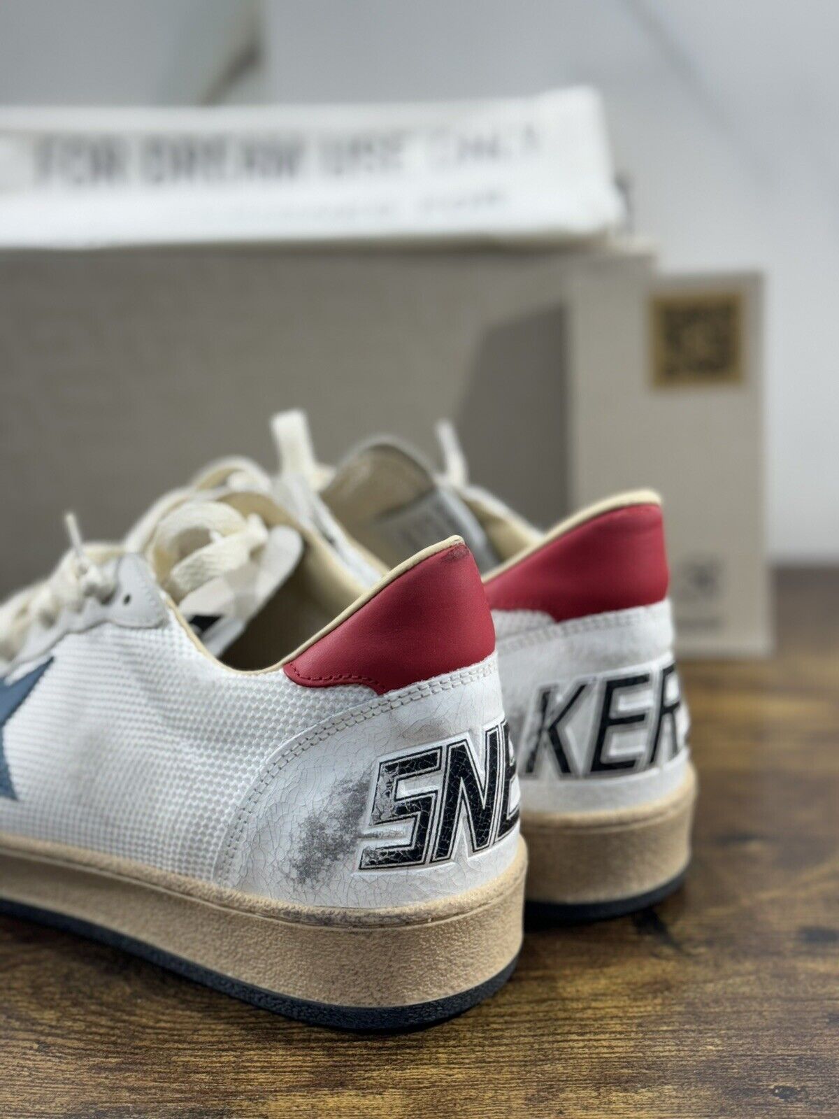 Golden Goose Ball Star Sneaker Uomo Bianca Milk  Luxury Casual Golden Goose 41