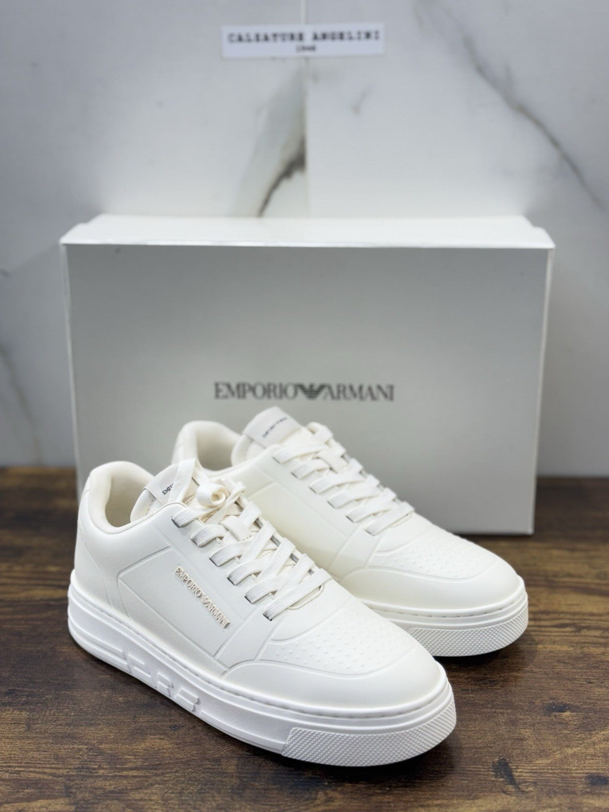 Emporio Armani Sneaker Bianca Casual Armani Sneaker Donna 37