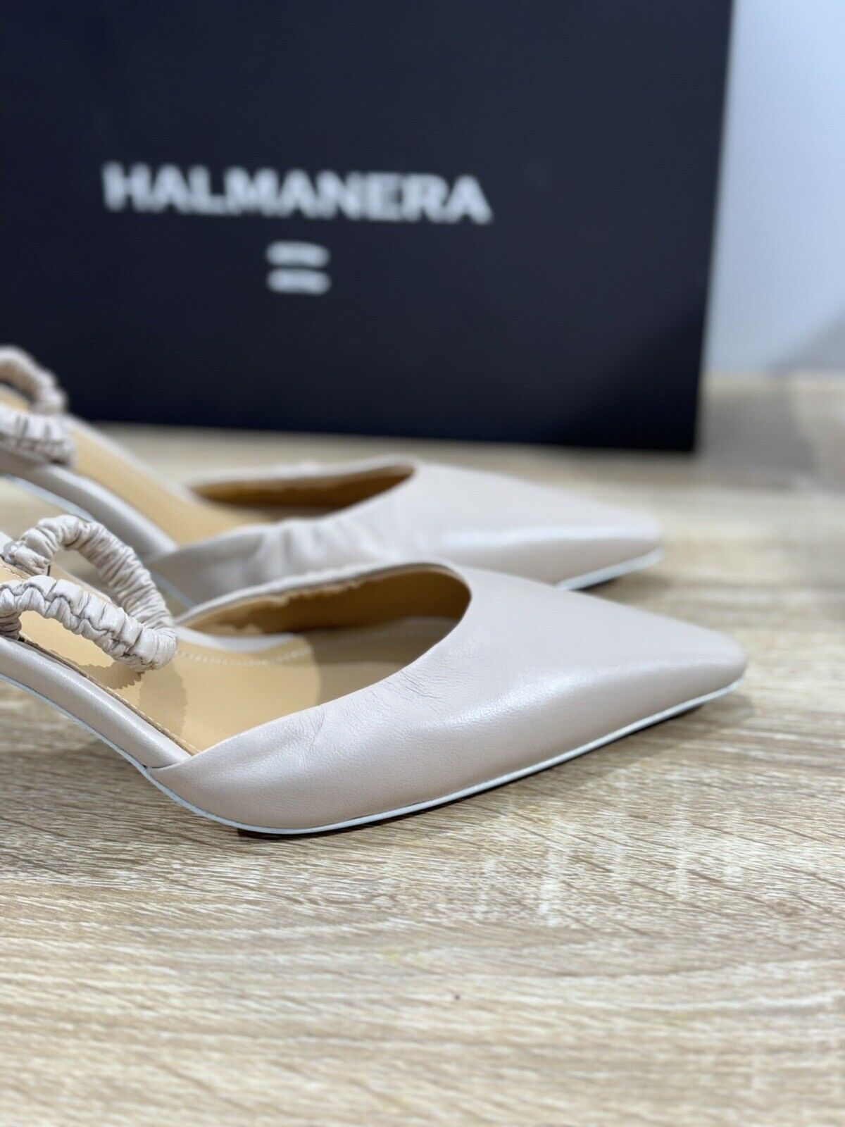 Halmanera Sandalo Donna Velia In Pelle Lino    Luxury Shoes 41