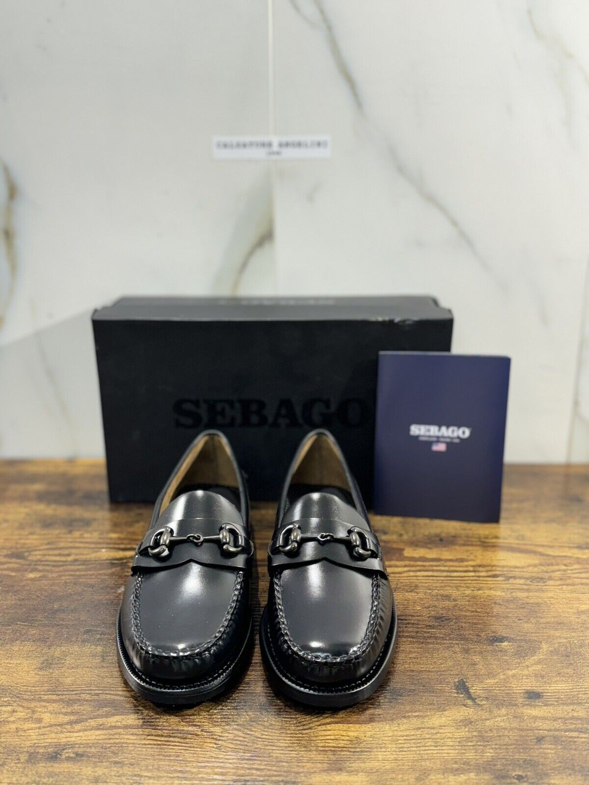 Sebago Mocassino Uomo Classic Joe Pelle Nero Icon Sebago 43