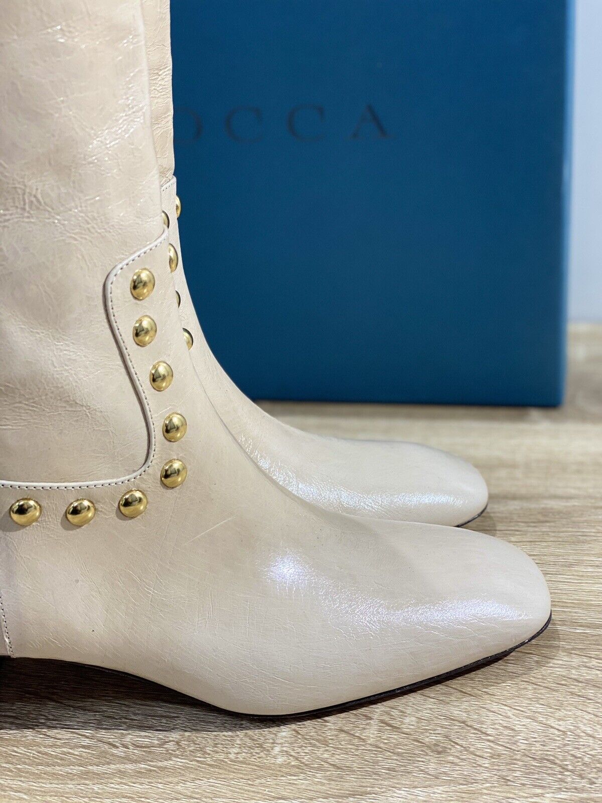 A.Bocca Stivale donna Pelle Camel luxury woman boot A.BOCCA 41