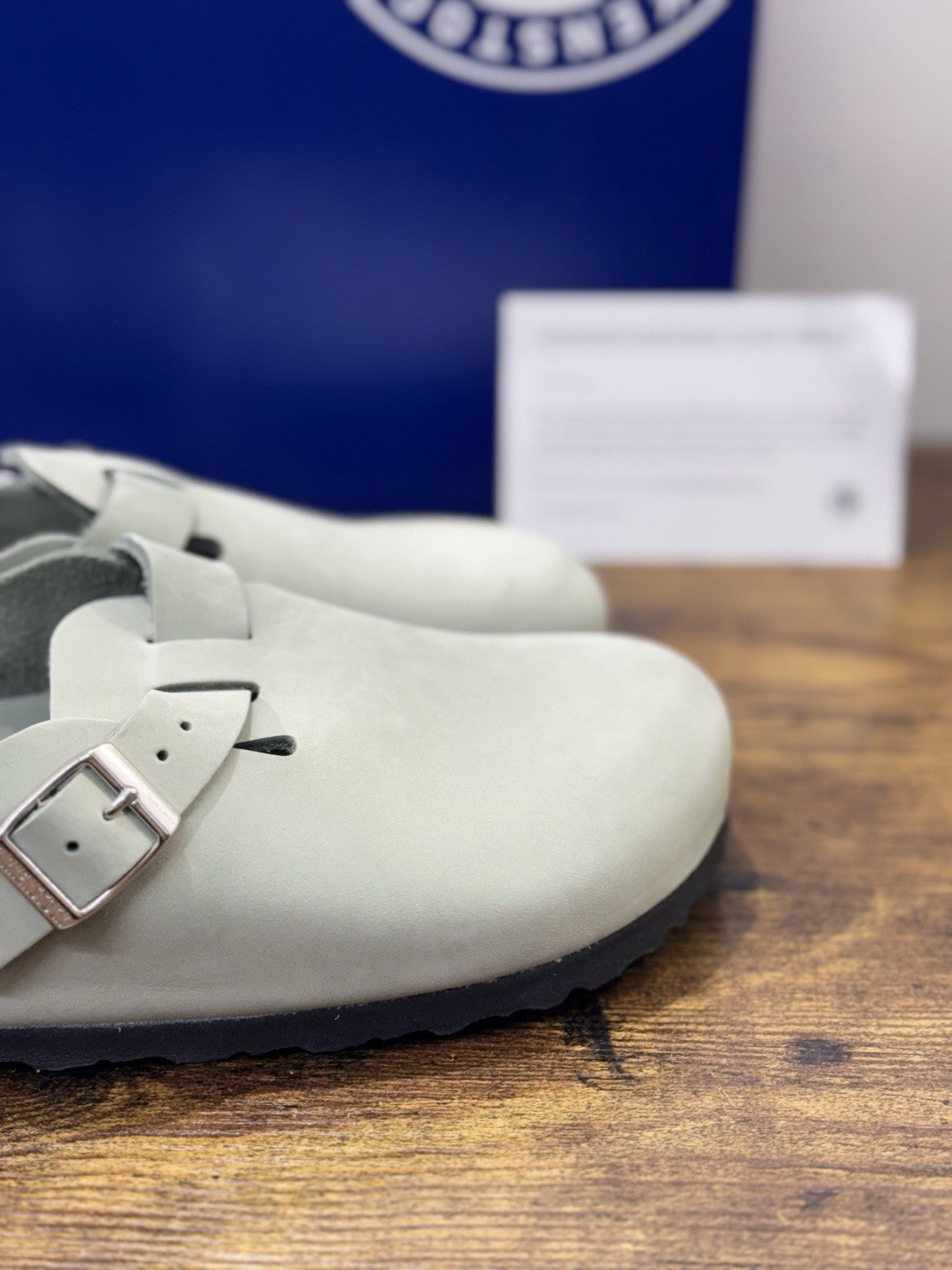 Birkenstock Tokyo II  Pelle Sage Donna   Premium Leather Birkenstock 39