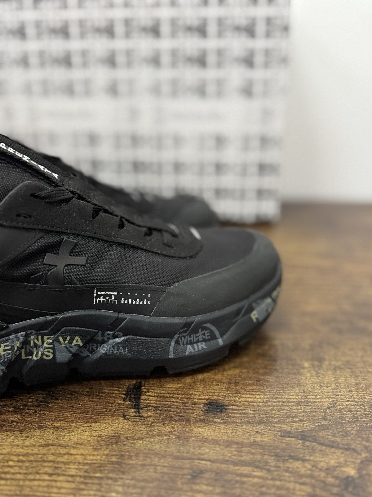 Premiata Devind  Sneaker Pelle Nero Fondo Vibram Casual Premiata Donna 38
