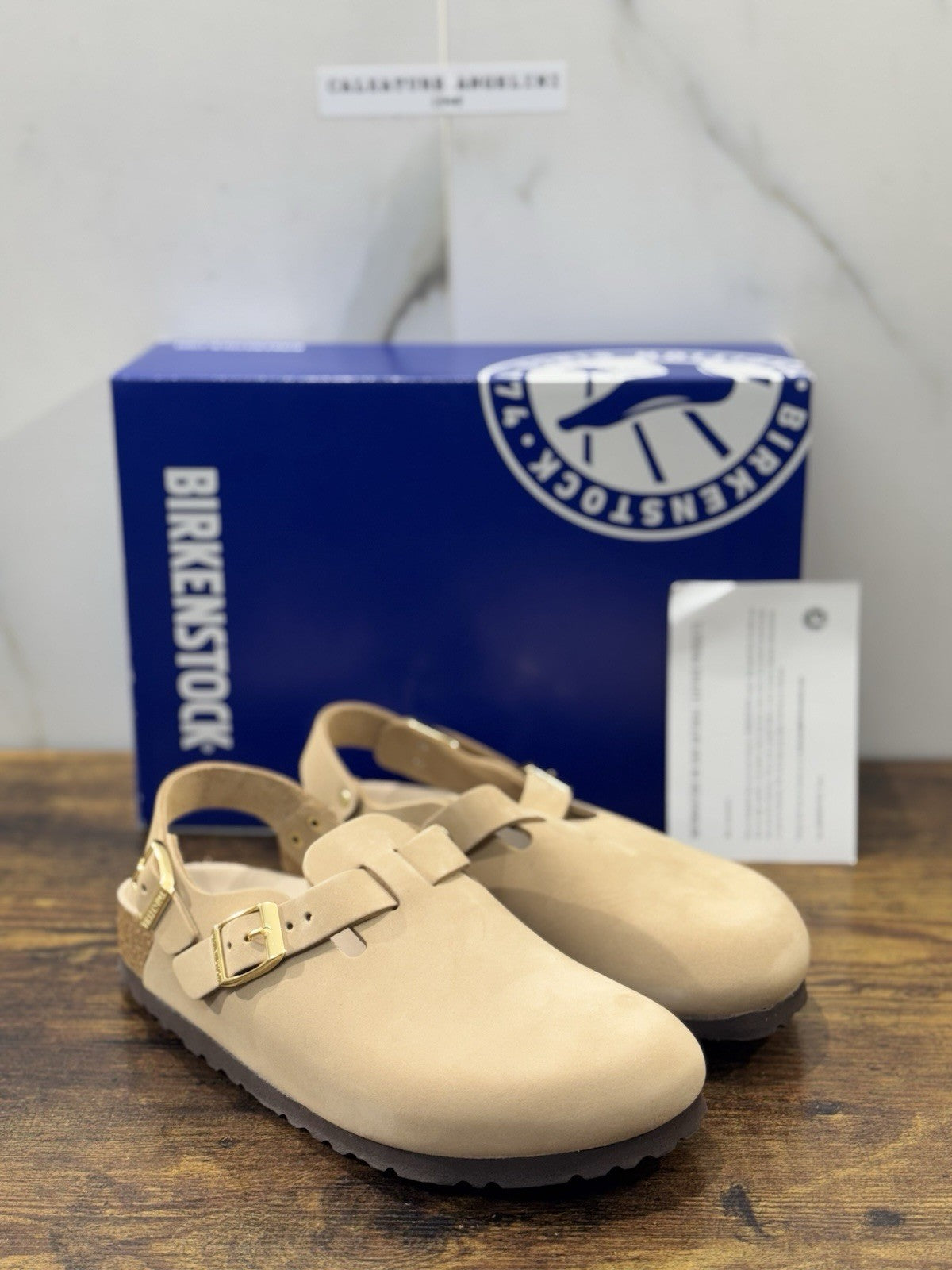 Birkenstock Tokyo II  Pelle Sand  Donna   Premium Leather Birkenstock 38