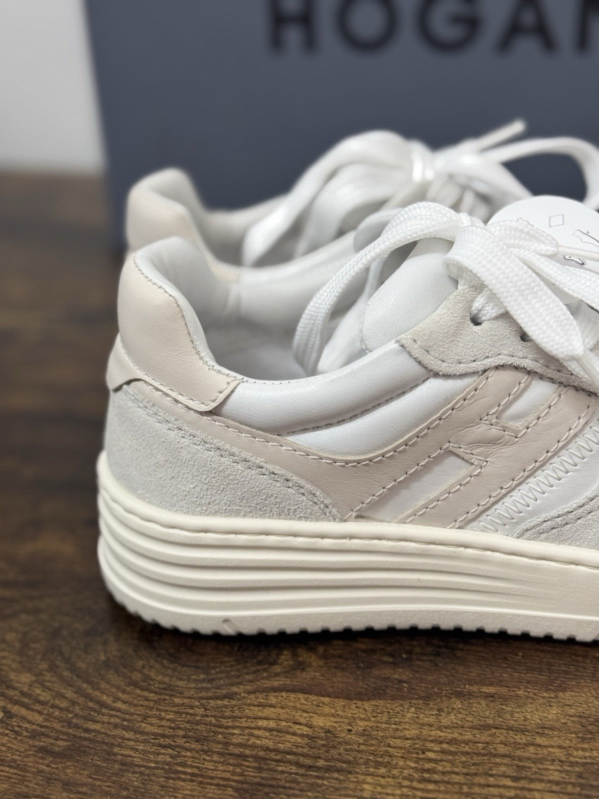 Hogan H630 Sneaker Memory Foam Pelle Casual Bianca   Hogan Scarpe Donna 38