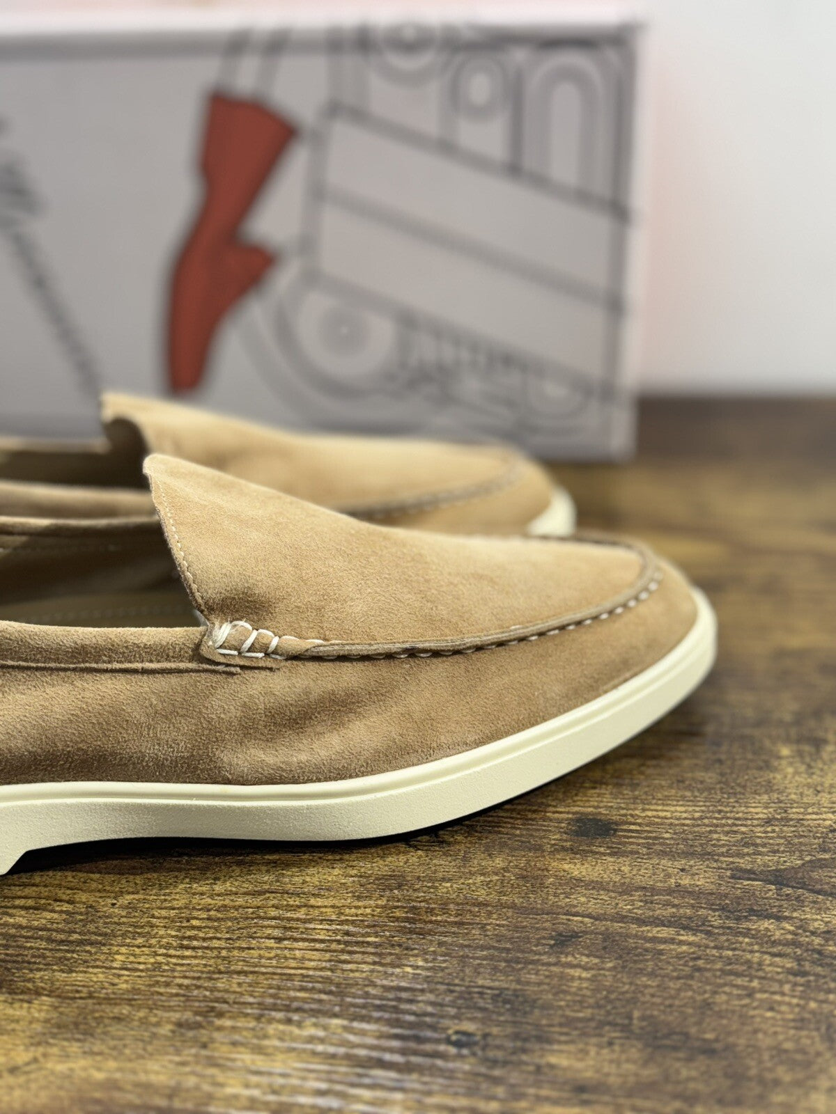 Il Mocassino Uomo Summer Walk Suede  Fondo Gomma Ultra Flexi Made In Italy 41