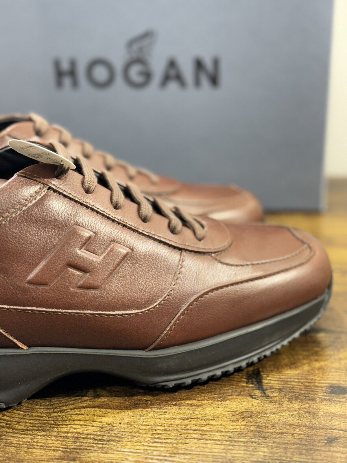 Hogan Interactive uomo Pelle Mogano       luxury casual hogan shoes 41