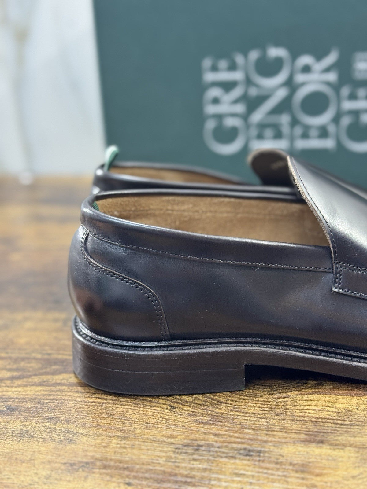 Green George Mocassino Pelle Polish  Marrone Uomo 44