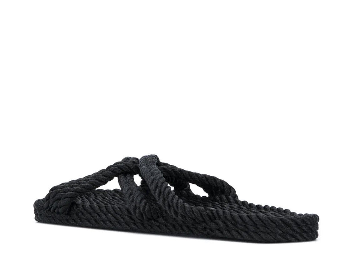Nomadic State Of Mind Slip On Kyma Nero In Corda Vegan Approved 38