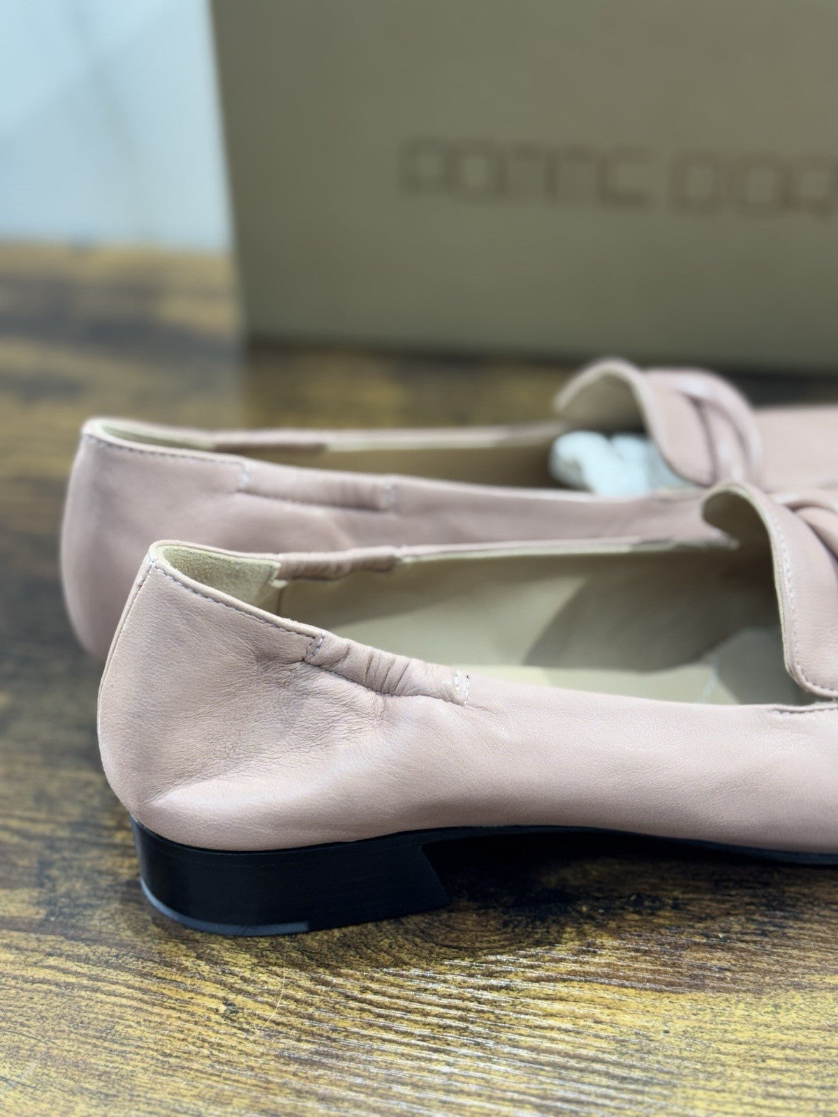 Pomme D’or Mocassino   Pelle New  Nude  Handmade Woman Pomme D’or Donna 40