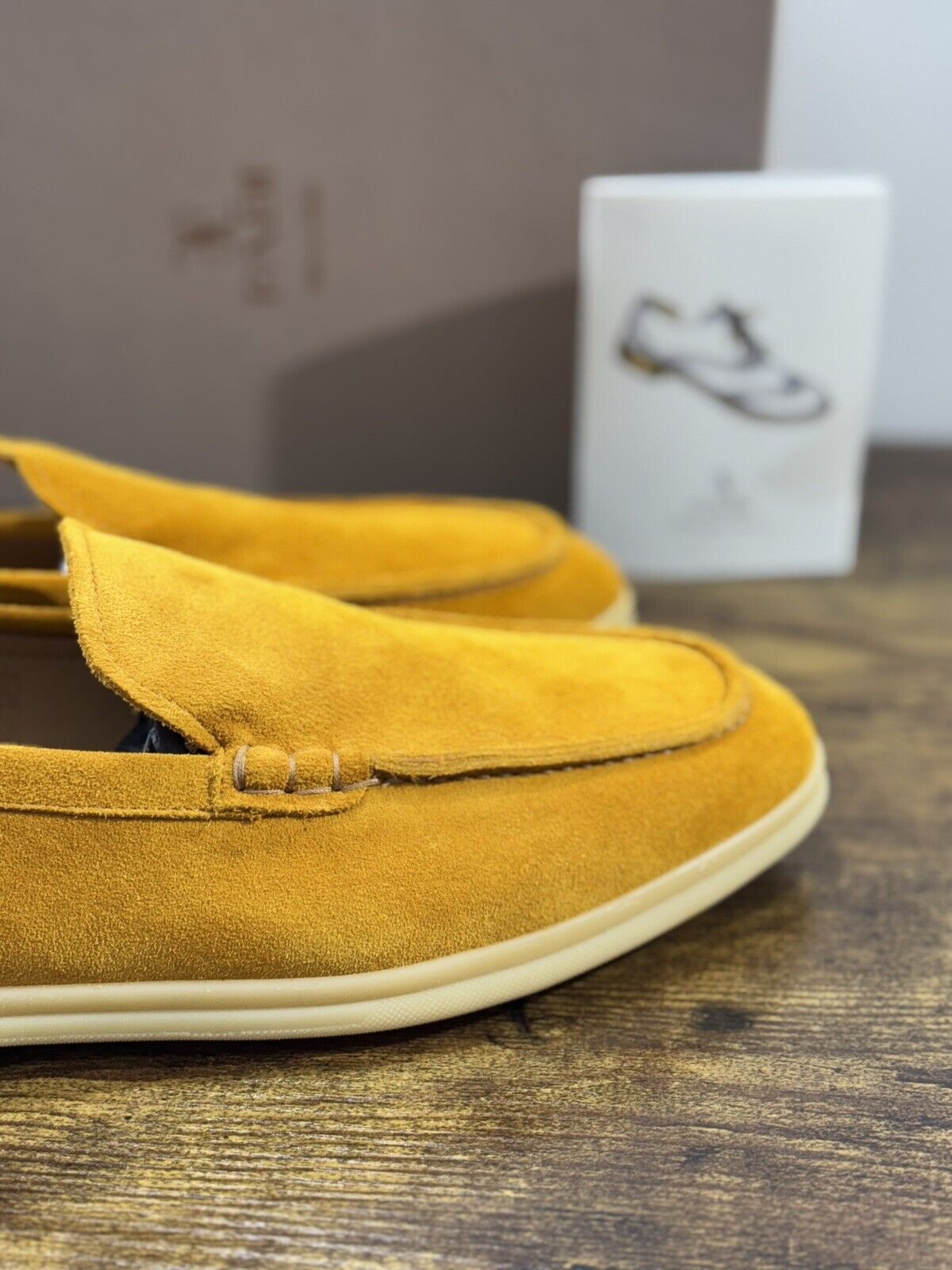 Fabi Mocassino  Uomo Suede Zucca    Handmade Fabi Luxury  Loafer Summer Walk 41