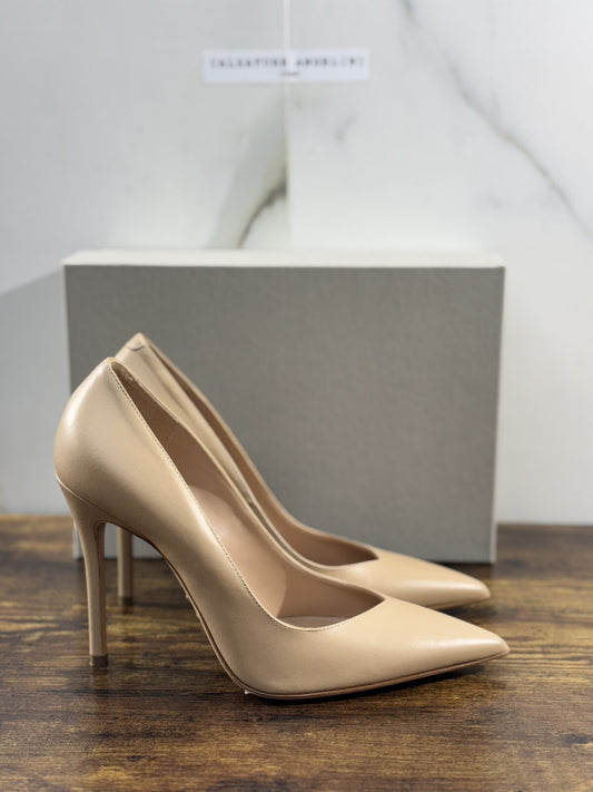 Sergio Levantesi Decollete’ donna Letizia  Pelle Cappuccino made in italy  40
