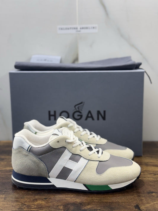 Hogan H383 Sneaker Pelle Suede Casual Hogan Uomo 42