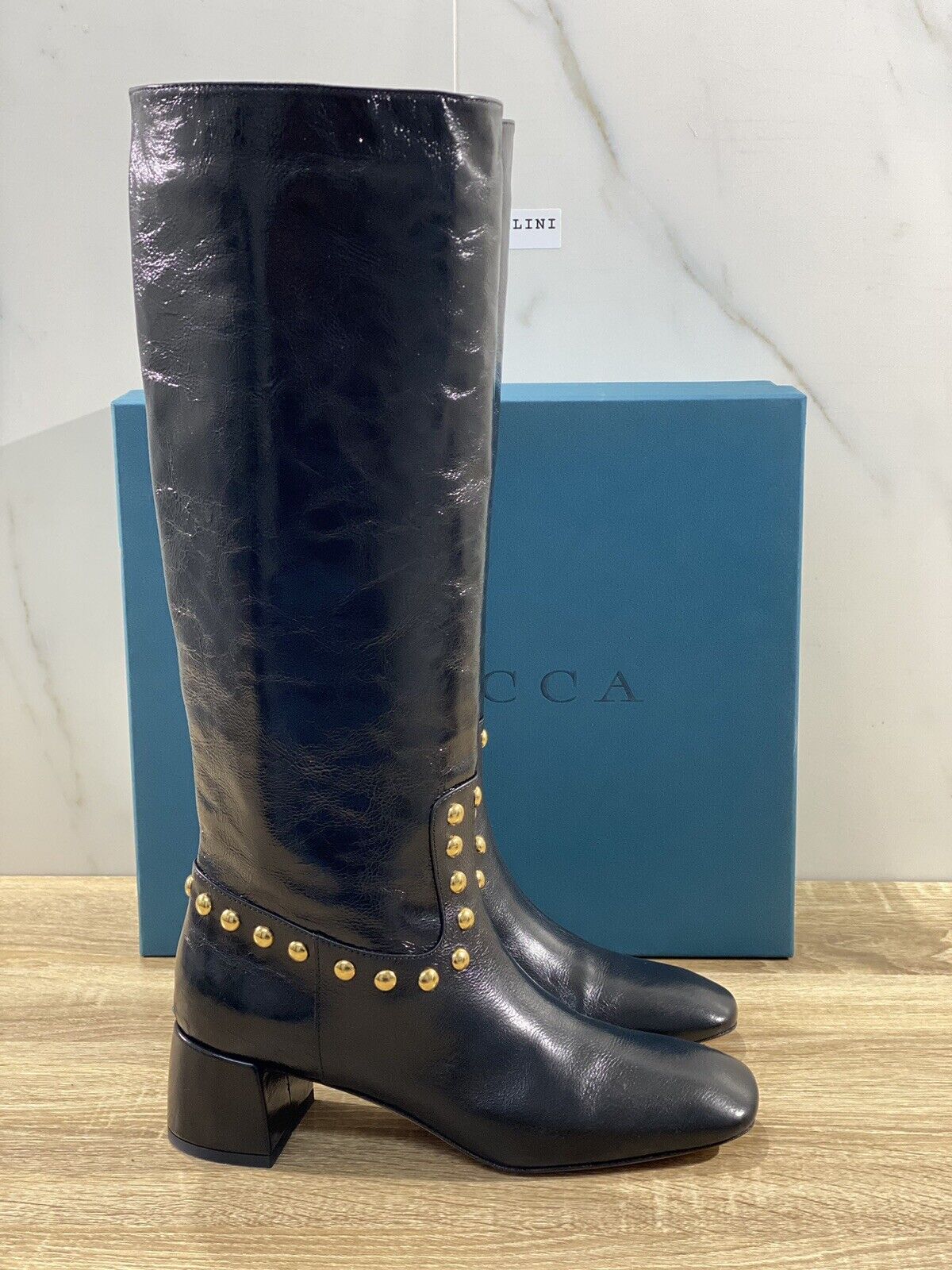 A.Bocca Stivale donna Pelle nero luxury woman boot A.BOCCA 37.5