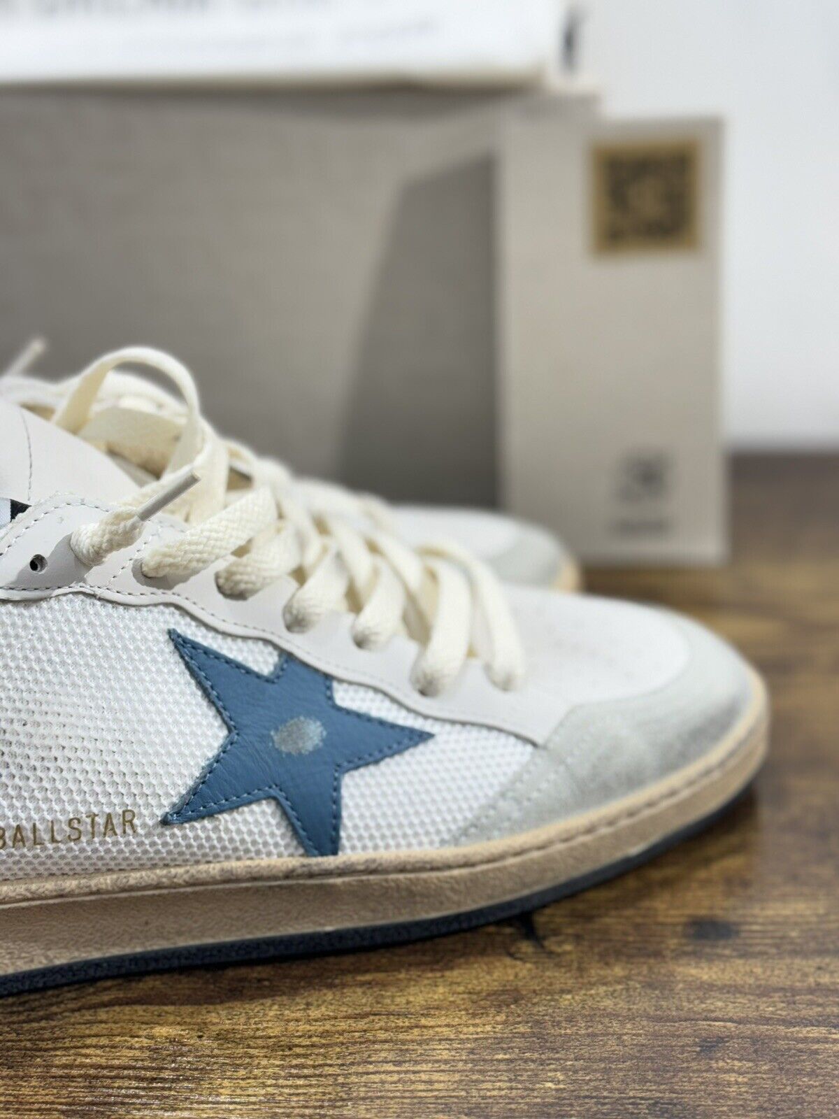 Golden Goose Ball Star Sneaker Uomo Bianca Milk  Luxury Casual Golden Goose 43