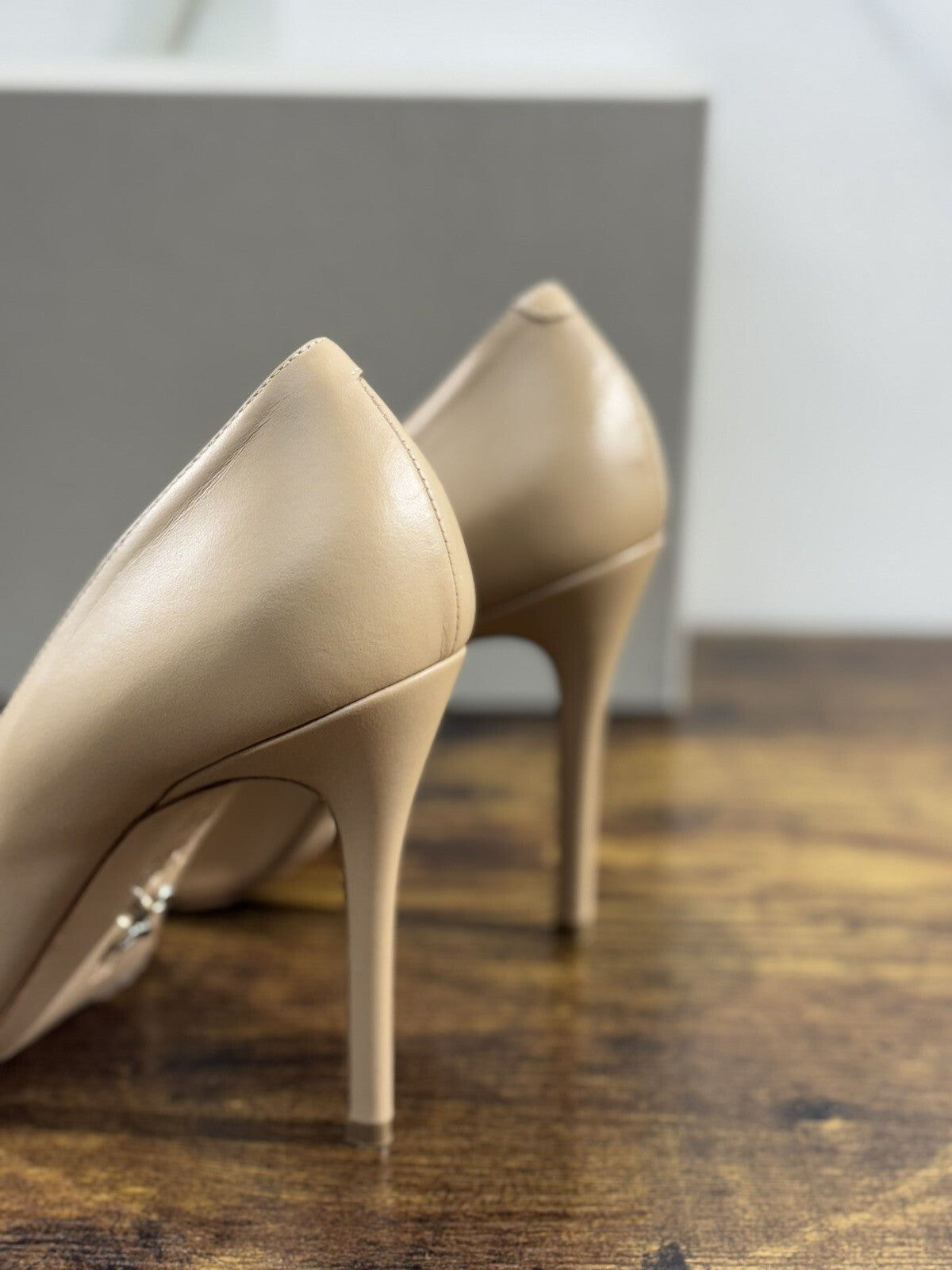 Sergio Levantesi Decollete’ donna Letizia  Pelle Cappuccino made in italy  40
