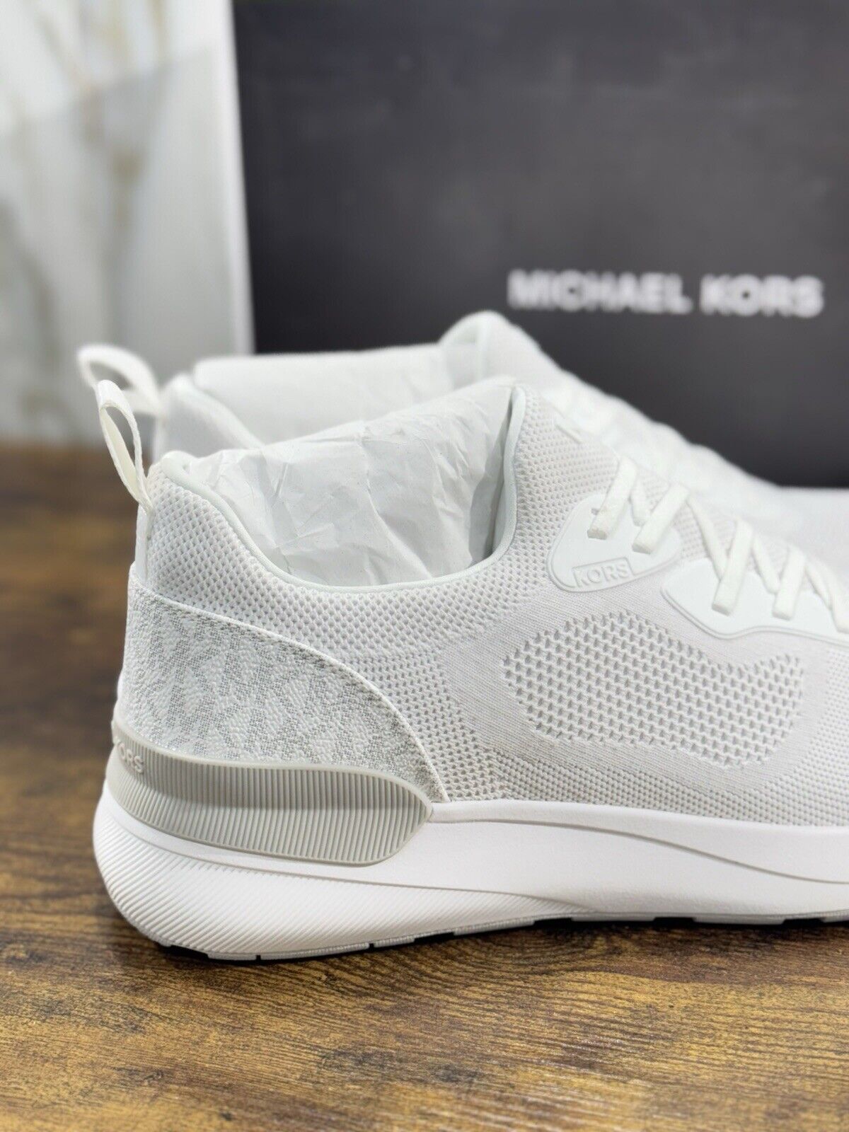 Michael Kors Sneaker Uomo Trevor Slip In Trainer Bianca Casual 46