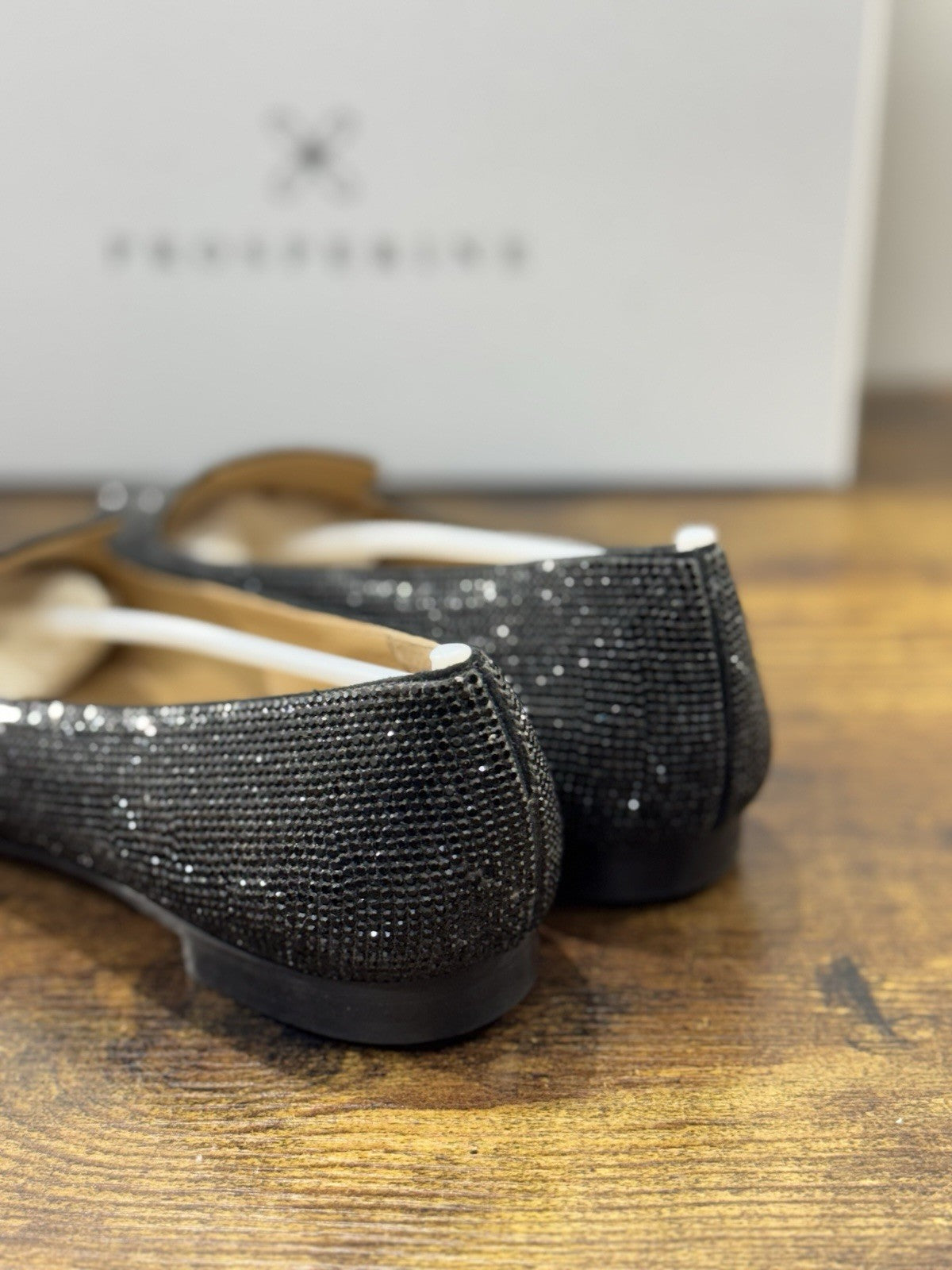 Prosperine Ballerina Crystal Nero Casual Donna 36