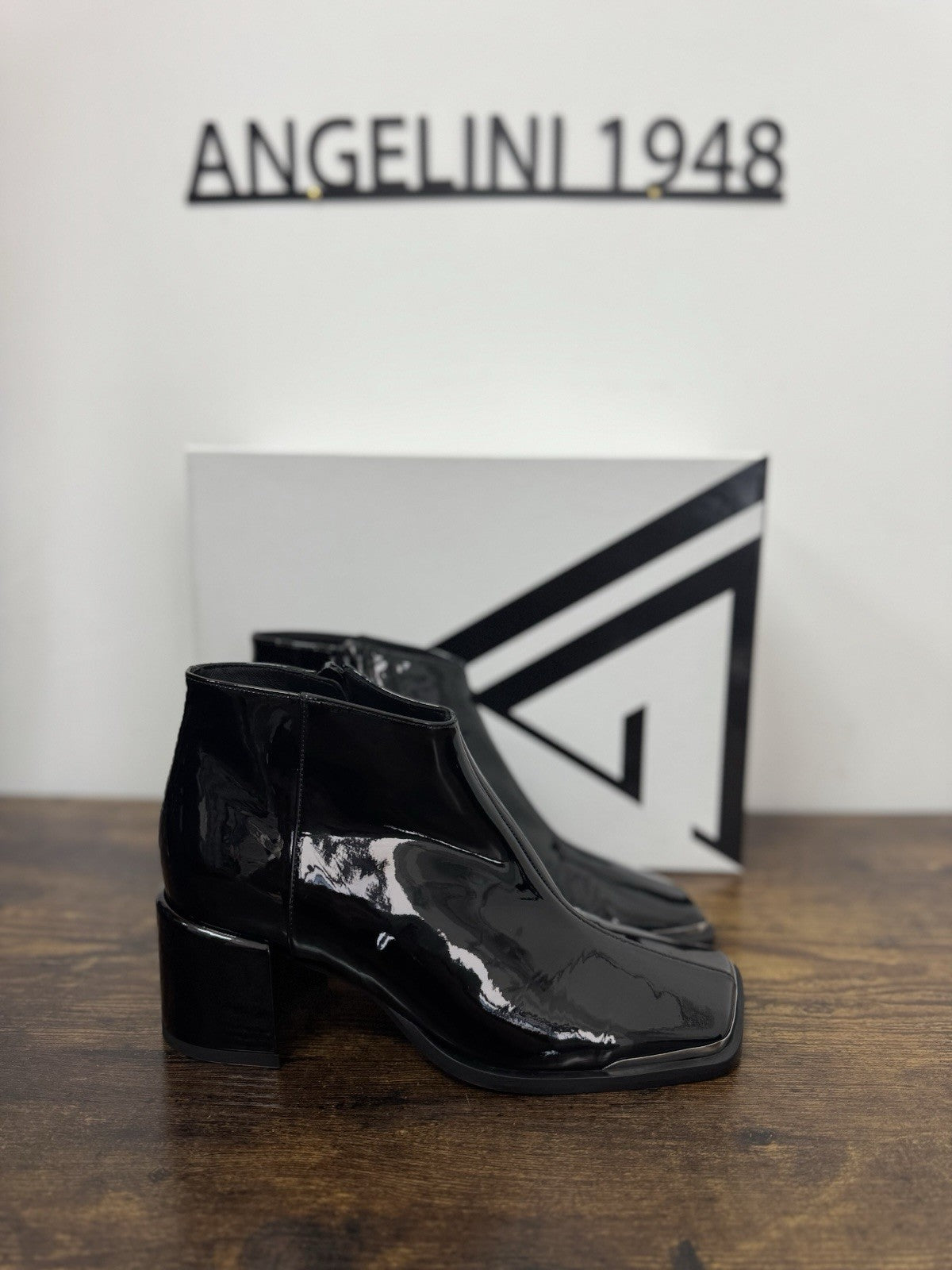 Giampaolo Viozzi Stivaletto Pelle Nero Casual Boot Donna 38