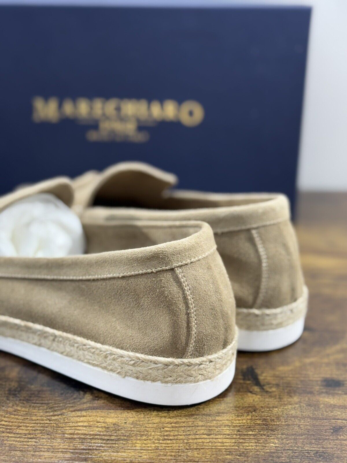 Marechiaro 1962 Mocassino Uomo Summer Icon Suede Safari 44