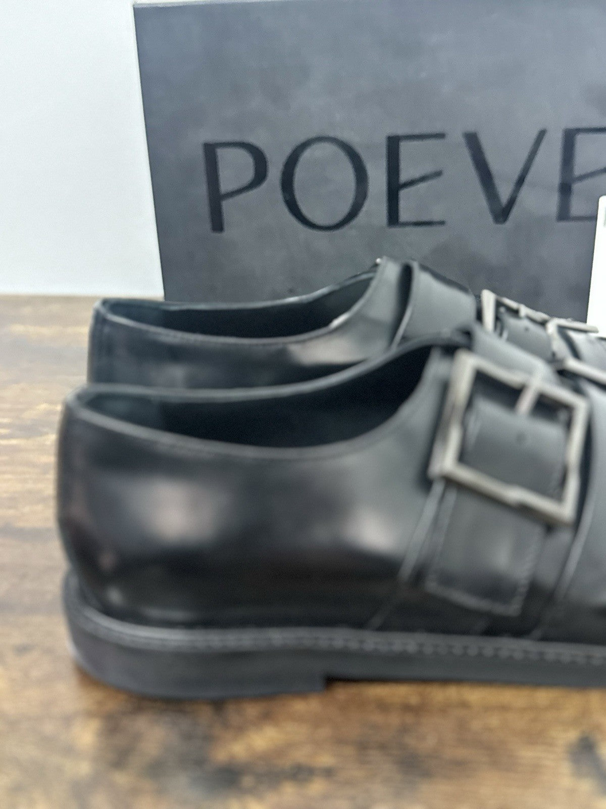 Poeve Mocassino Pelle Nero Causal Donna 40