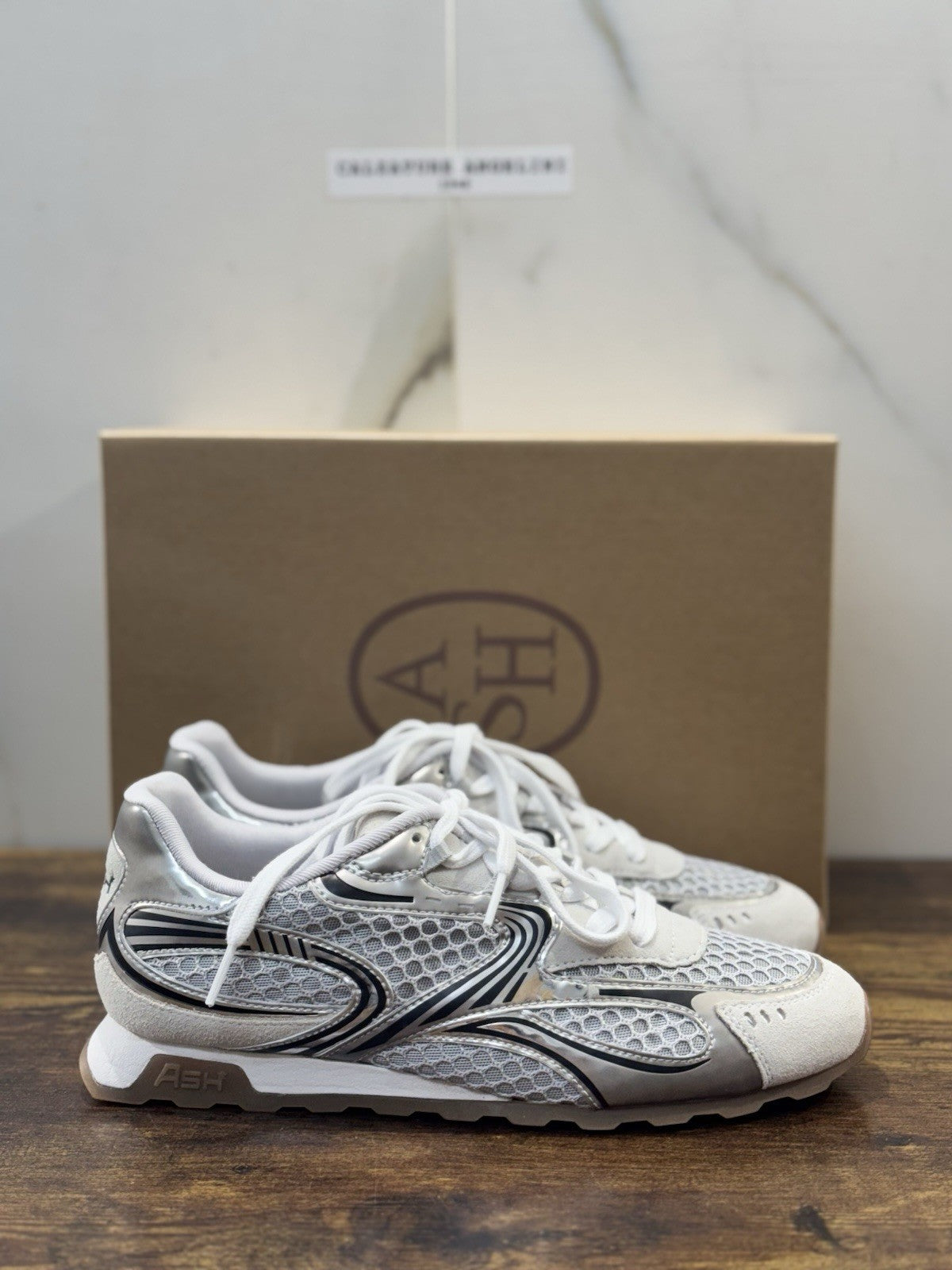 Ash Kabuki Sneaker Pearl Silver Casual Ash Scarpa Donna 36