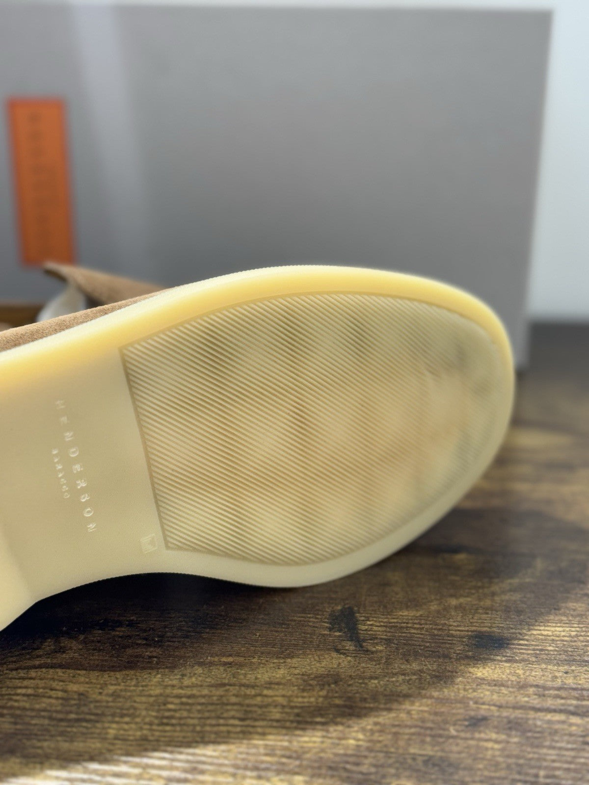 Henderson Baracco Mocassino Summer Walk  Pelle Suede Casual Uomo 44