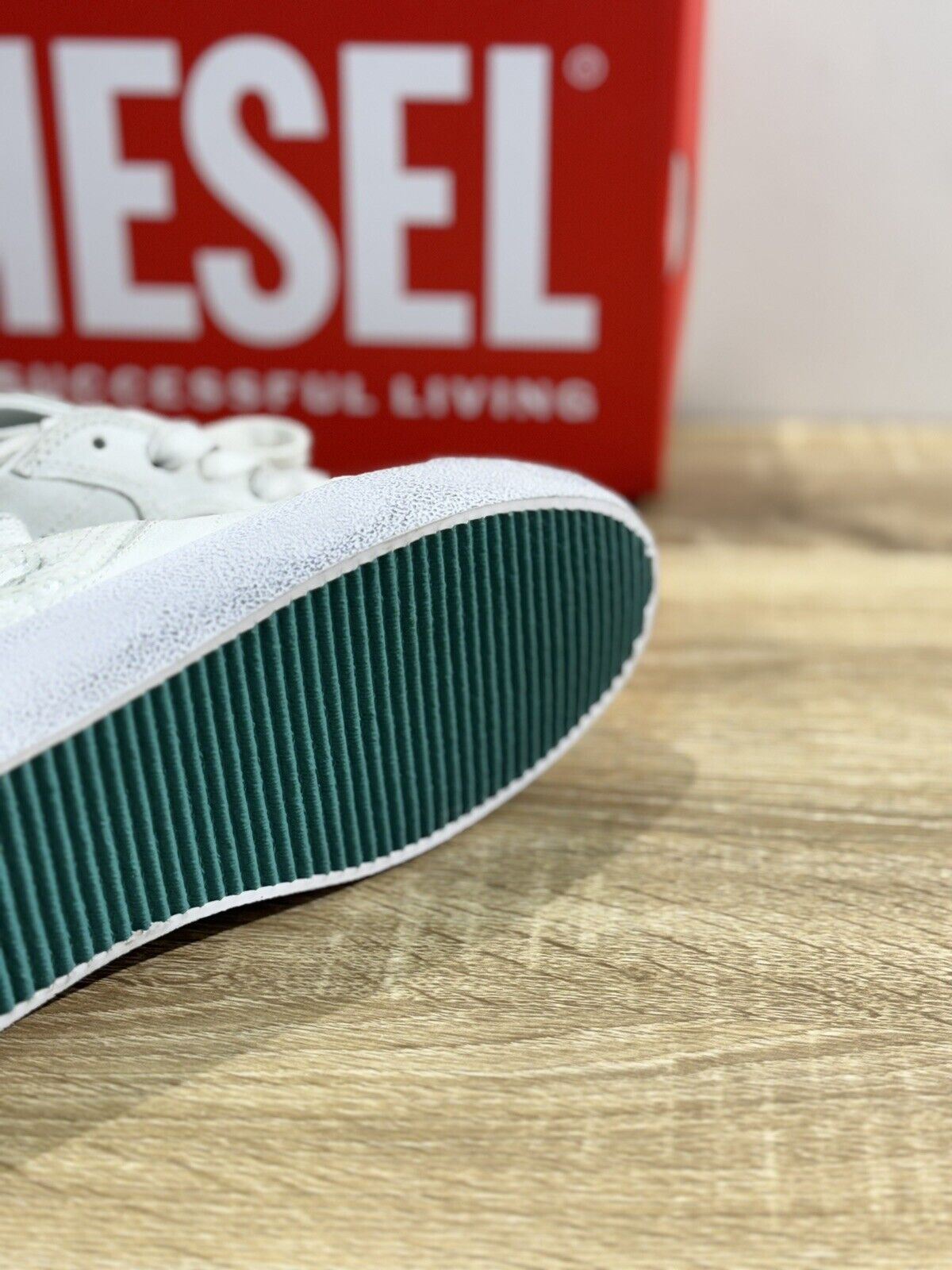 Diesel Sneaker Donna Leroji Low X Casual Pelle Bianca  Extra Light 38