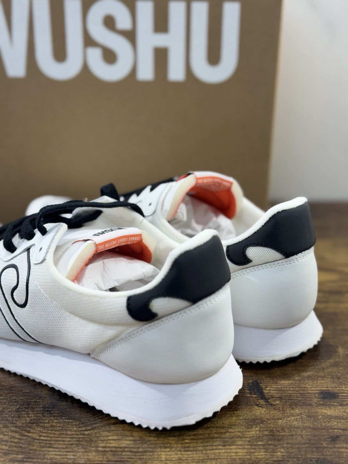 Wushu Ruyi Sneaker Uomo Casual Tiantan Sport Extra Light Bianca 43