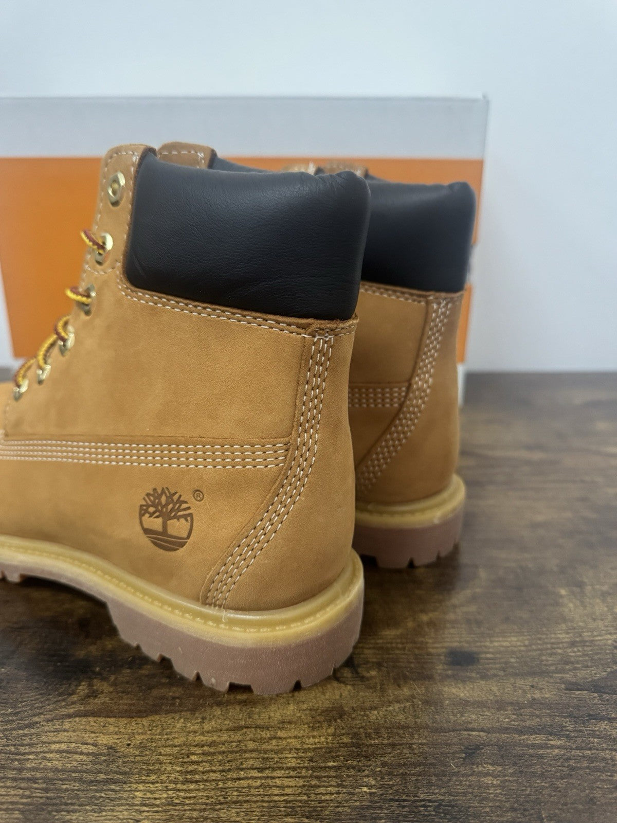 Timberland Icon Boot 6 In Lace Waterproof Pelle Wheat  Donna 38