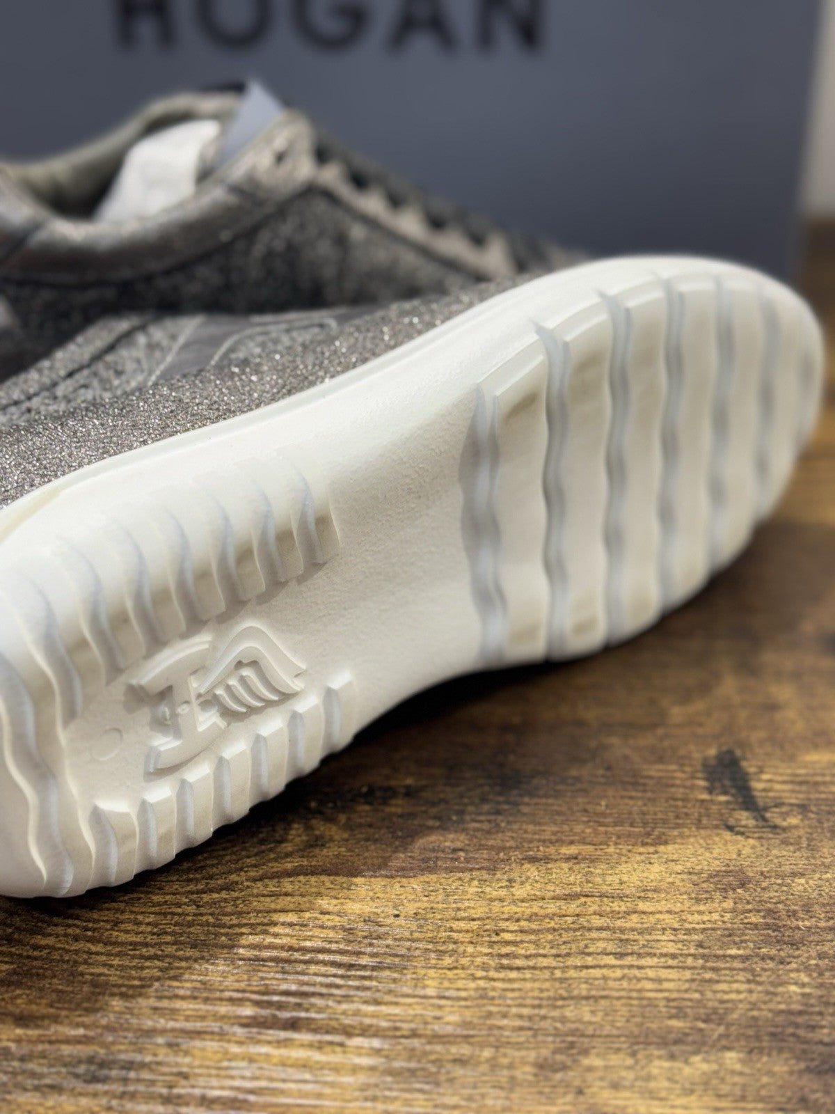 Hogan Interactive 3 Sneaker Pelle Grigia   Casual Hogan Donna 36