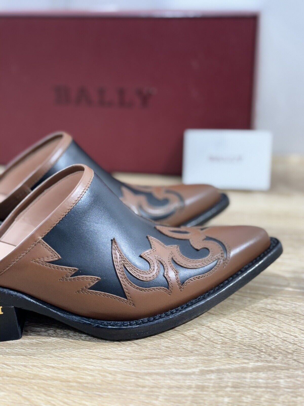 Bally Sabot  Donna Teril Pelle Cuoio  Luxury Woman Bally Mules 40