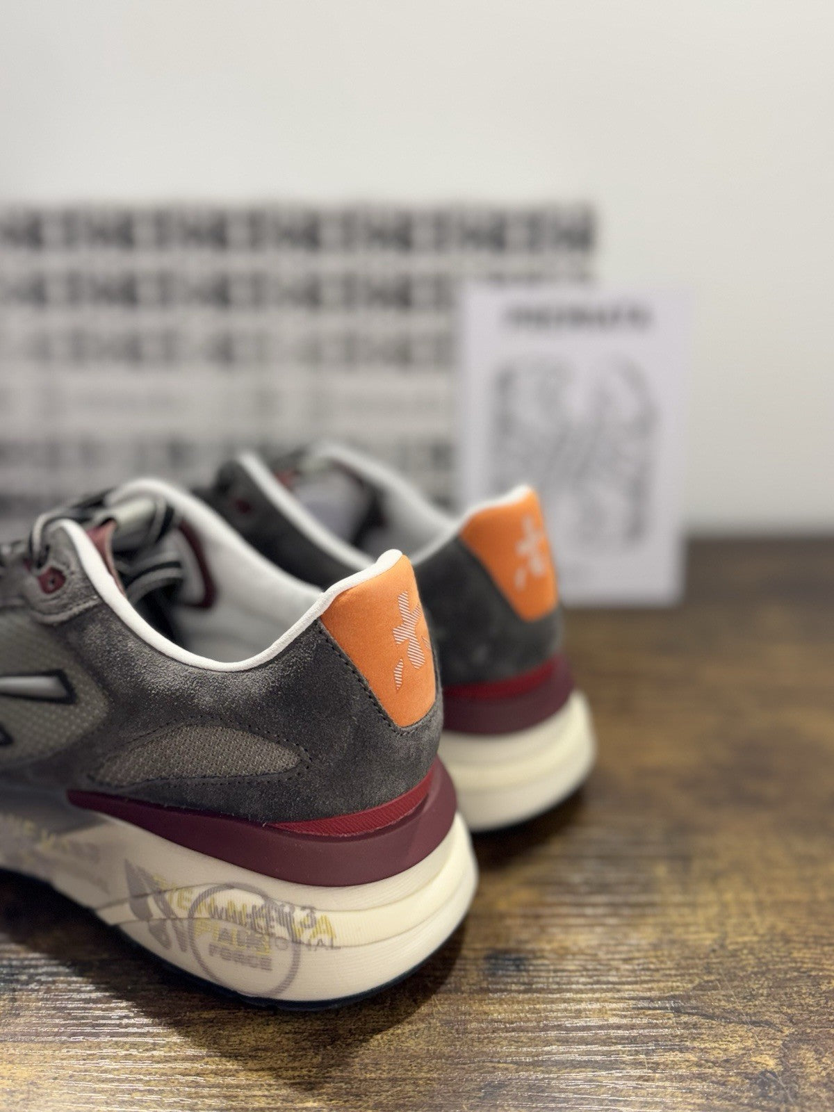 Premiata Moerun   Sneaker Suede Grey  Casual Premiata Uomo 41