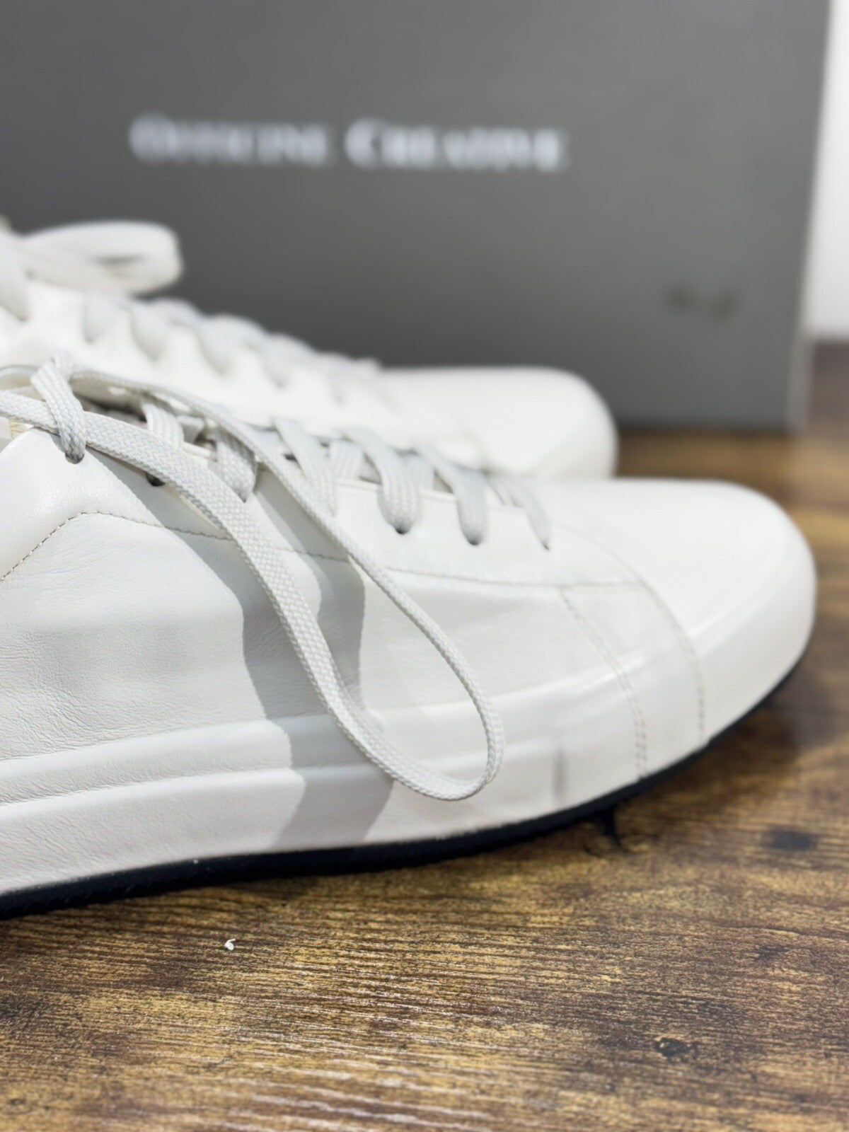 Officine Creative Easy  Sneaker Uomo Pelle Burro  Luxury Soft Fondo Gomma 46