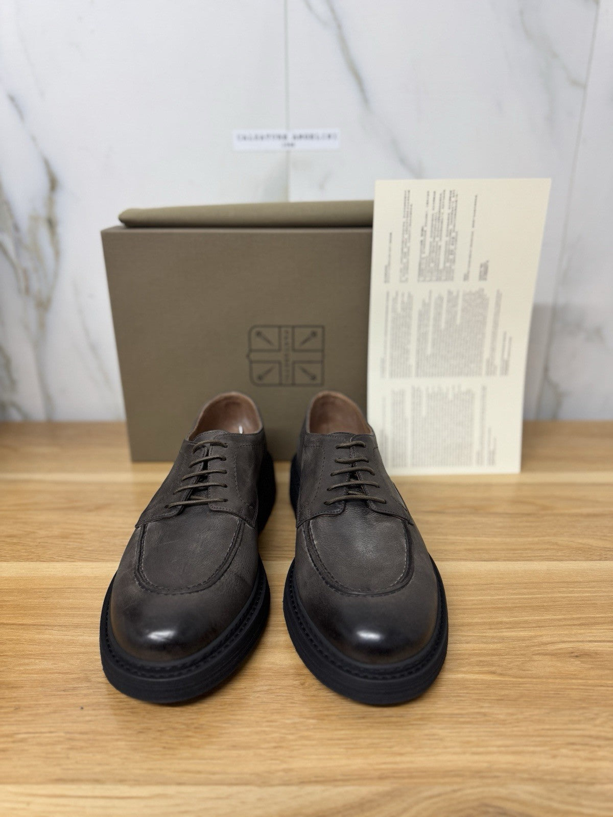 Pantanetti Scarpa Derby Pelle Moka Extra light Casual Uomo 44