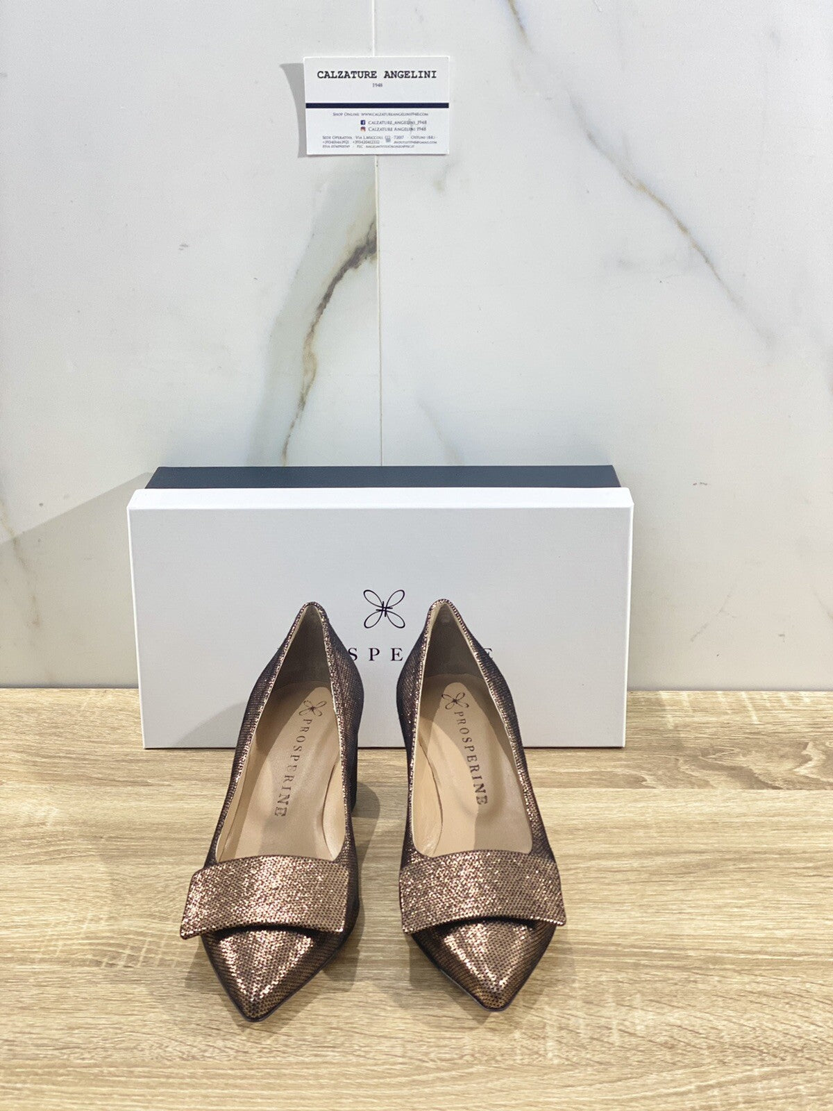 Prosperine Decollete’ donna 8151 Iron Tdm  lavorazione sacchetto 37