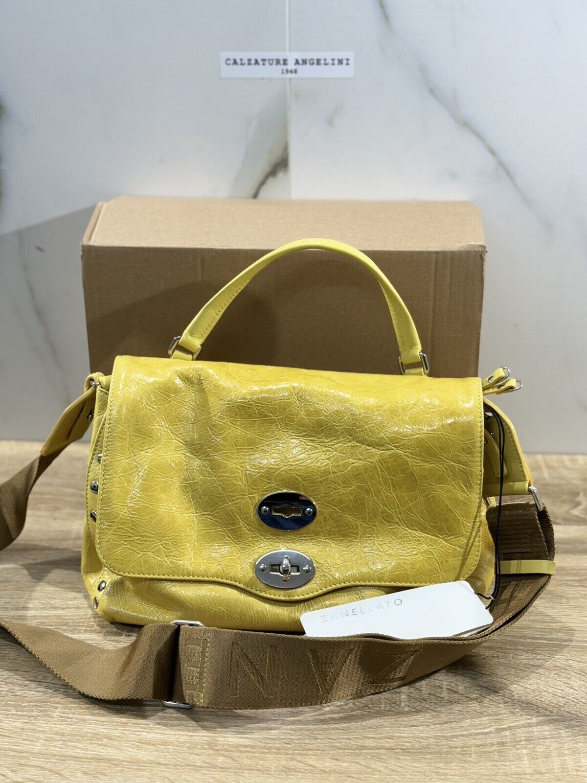 Zanellato Postina City Of Angels S Giallo Tuscan Luxury Zanellato Woman Bags